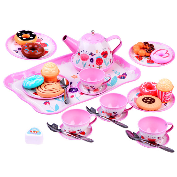 Set ceainic pentru copii - 29 elemente - Inlea4Fun BOUTIQUE TEA SET