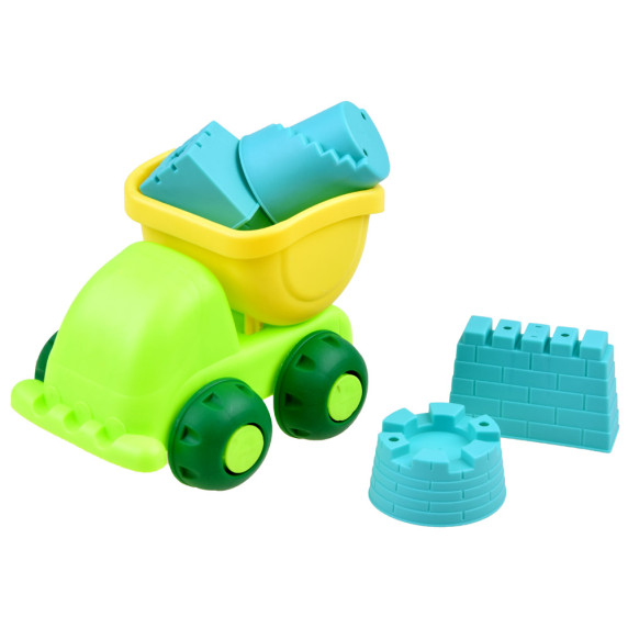 Set jucării  pentru nisip cu găleată - Inlea4Fun SAND TOYS