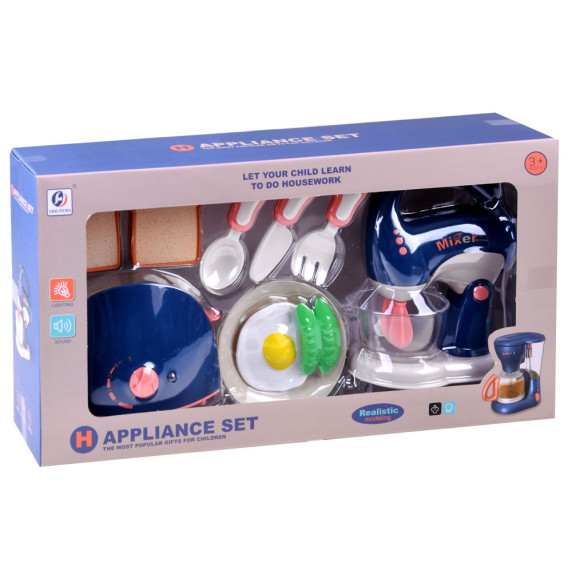 Set aparate bucătărie pentru copii - Inlea4Fun APPLIANCE SET