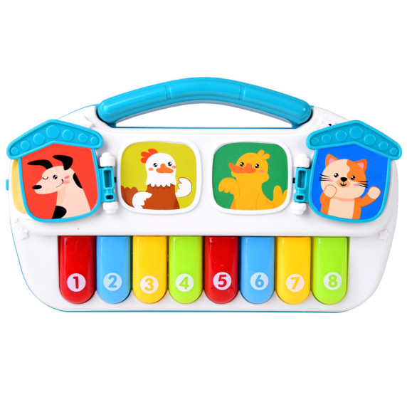 Pian interactiv pentru copii - Inlea4Fun BABY MUSICAL PIANO