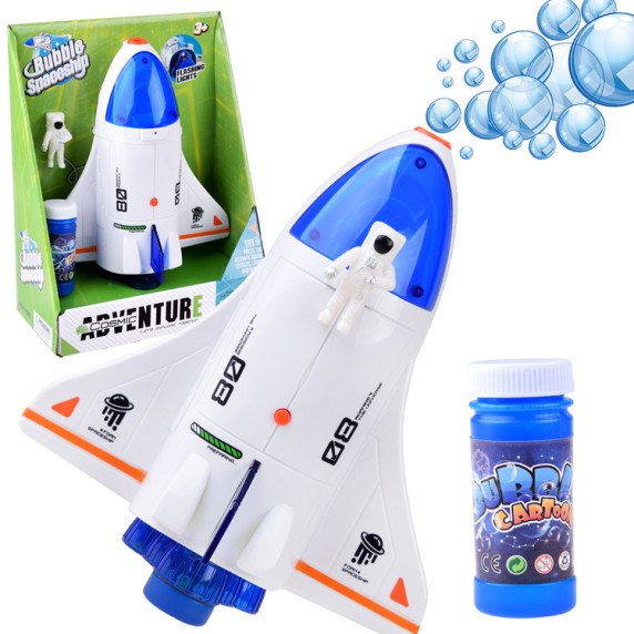 Rachetă cu suflantă bule - Inlea4Fun BUBBLE SPACESHIP