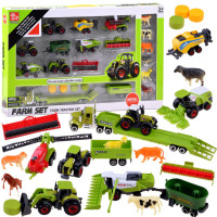 Set jucărie de fermă cu mașini agricole - Inlea4Fun FARM TRACTOR SET 