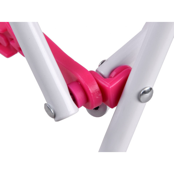 Cărucior de golf pliabil pentru păpuși - Inlea4Fun MERYL  - roz