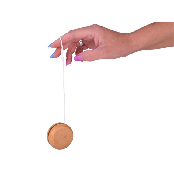 Jucărie yo-yo din lemn - Inlea4Fun