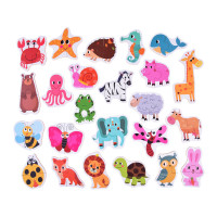 Puzzle colorat - 24 de animale -  Inlea4Fun ANIMALS PUZZLE 