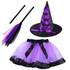 Costum de vrăjitoare Inlea4Fun  - mov Preview