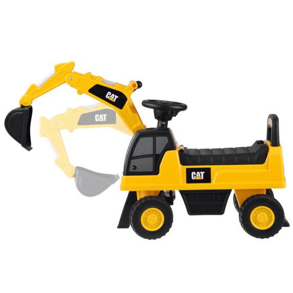 Excavator pentru copii CAT - galben 