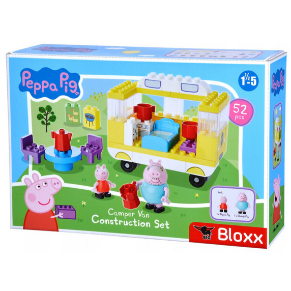 Jucărie de construcție - 52 elemente - Peppa Pig