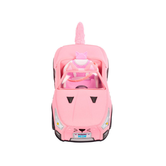 Mașină decapotabilă - roz - model pisică - Inlea4Fun ZA4921