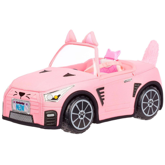 Mașină decapotabilă - roz - model pisică - Inlea4Fun ZA4921
