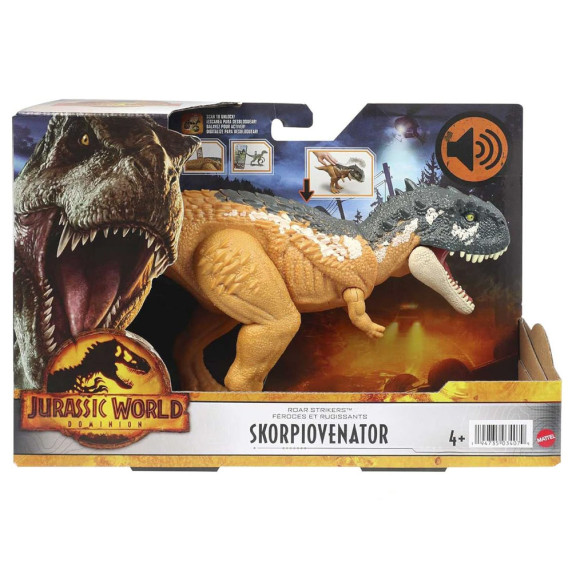 Figurină dinozaur -  Jurassic World Dominion Skorpiovenator