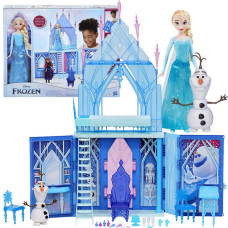  Castelul Frozen cu păpușa Elsa și om de zăpadă Olaf  - Frozen ZA5080 Preview
