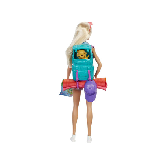 Păpușă Barbie Malibu camping + accesorii - BARBIE ZA5086