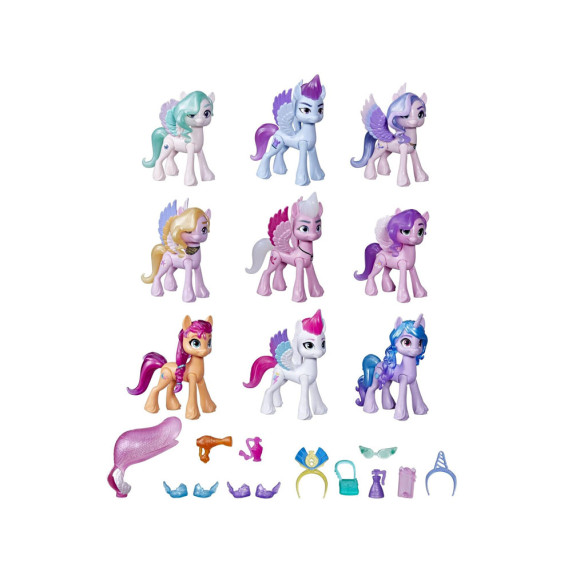 Set ponei cu accesorii 23 elemente - MLP Pony Royal Gala Collection