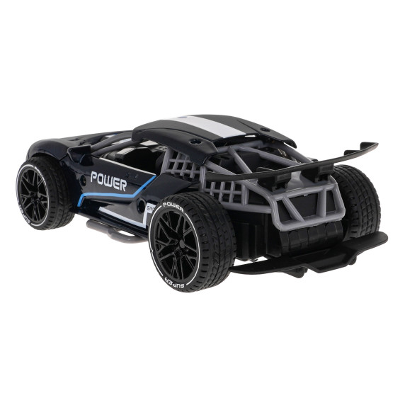 Mașină de jucărie cu efecte sonore - Inlea4Fun POWER - negru