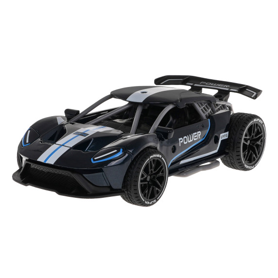 Mașină de jucărie cu efecte sonore - Inlea4Fun POWER - negru