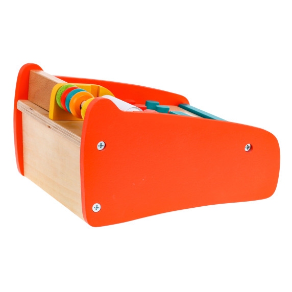 Casă de marcat din lemn pentru copii cu accesorii - Wooden Cash Register