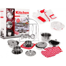 Set bucătar pentru copii cu oale și accesorii - Kitchen Cook Delicious Food Preview