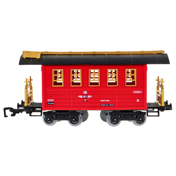 Locomotiva cu funcție de fum pentru copii -  Inlea4Fun ALLOY SMART LOCOMOTIVE