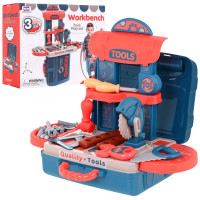 Trusă atelier pentru copii în valiză cu accesorii - Workbench Tool Play set 