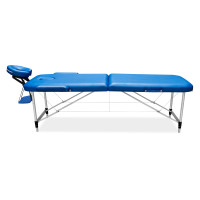 Masă de masaj pliabilă - albastru -  Aga MR7150  