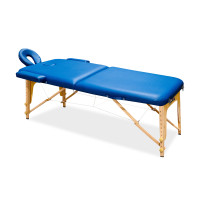 Masă de masaj pliabilă - albastru - Aga MR6150 