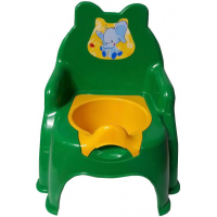 Oliță în formă de scaun - verde - elefant 