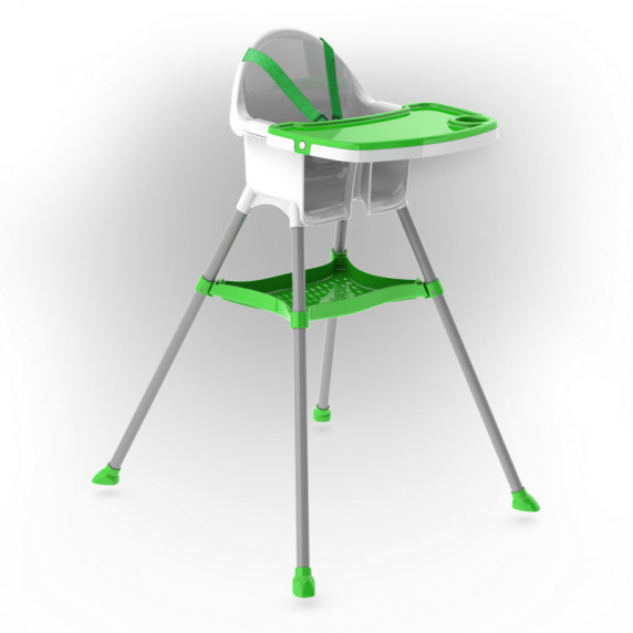 Scaun de masă bebe - verde - Inlea4Fun