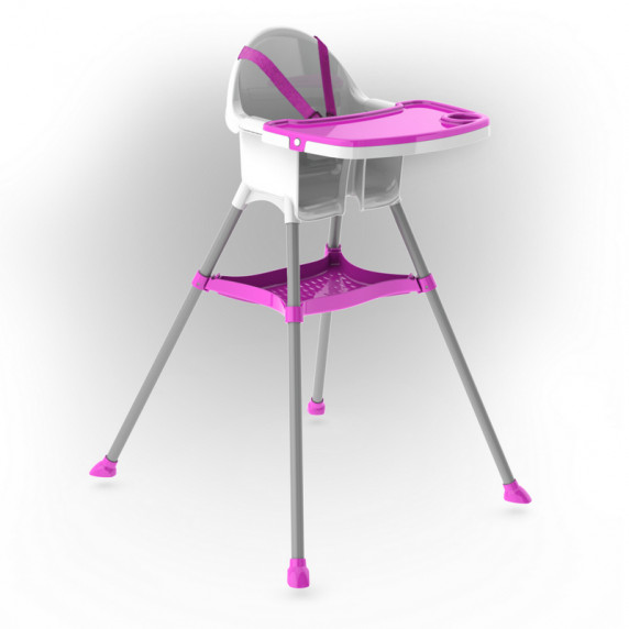 Scaun de masă bebe - violet - Inlea4Fun