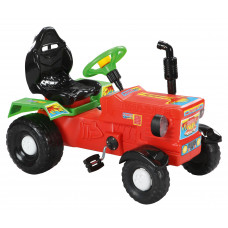 Tractor cu pedale - roșu - Inlea4Fun FARMER TRACTOR Preview