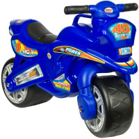 Motocicletă acționat cu picioarele - albastru - Inlea4Fun 
