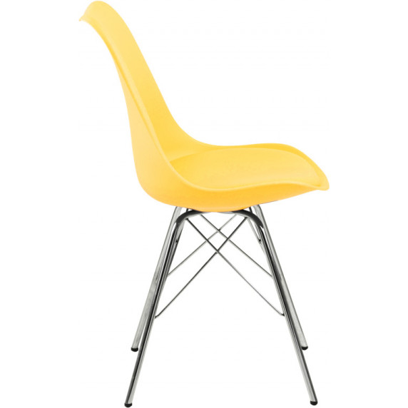Set scaune - 4 bucăți - galben - AGA MR2040Y