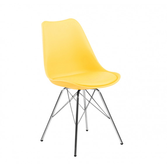 Set scaune - 4 bucăți - galben - AGA MR2040Y