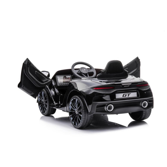 Mașină electrică lăcuită - Inlea4Fun McLaren GT 12V - negru