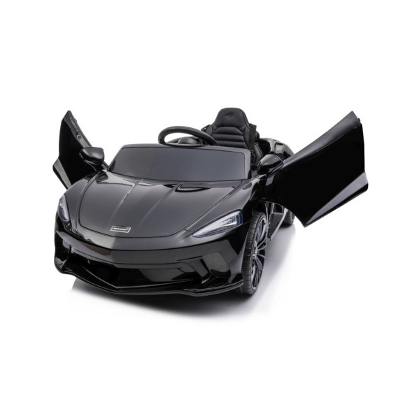 Mașină electrică lăcuită - Inlea4Fun McLaren GT 12V - negru