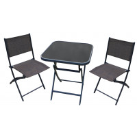 Set masă grădină cu 2 scaune - Aga BISTRO SET MR4359A 