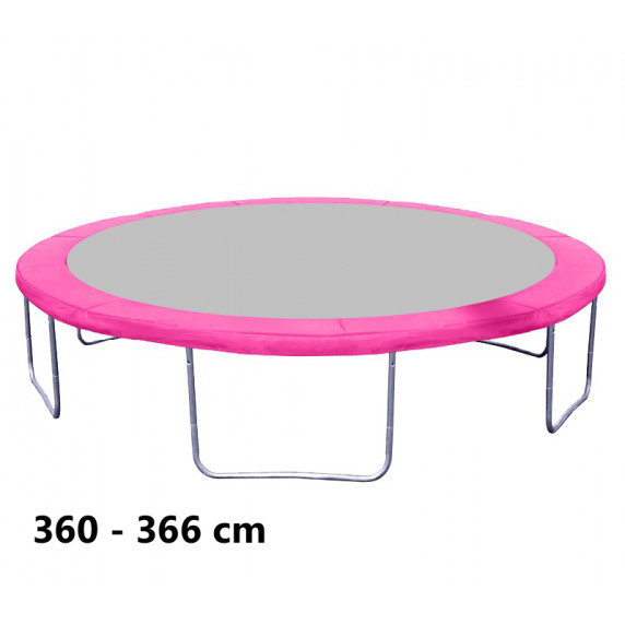 Capac de protecție Aga pentru arcuri trambulină cu diametrul de 366 cm - roz