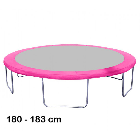 Capac de protecție Aga pentru arcuri trambulină cu diametrul de 180 cm - roz