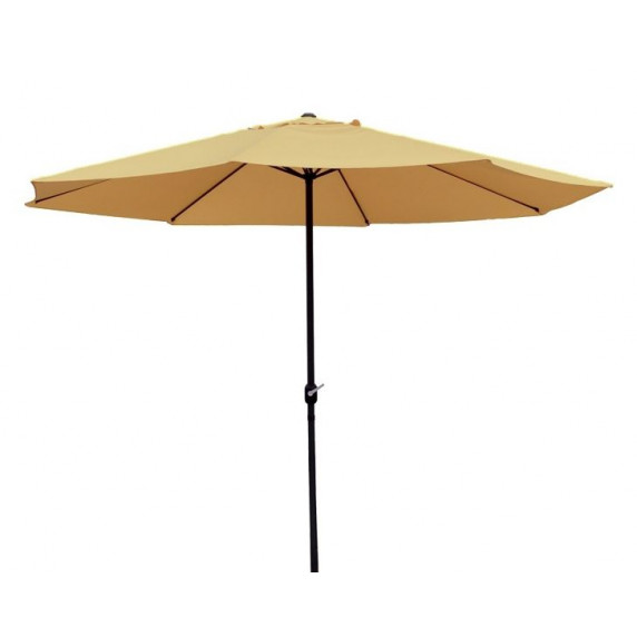 Umbrelă soare - 300 cm - cafeniu - AGA TILTING Classic