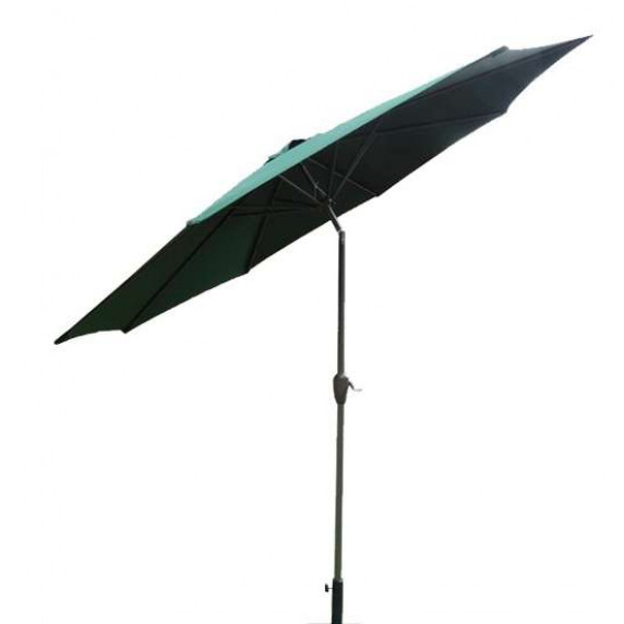 Umbrelă soare - 300 cm - verde închis - AGA TILTING Classic