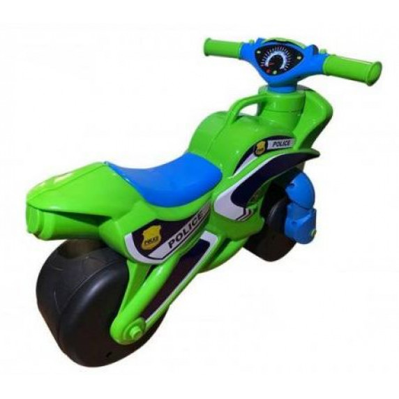 Motocicletă acționat cu picioarele Inlea4Fun 5774 - verde
