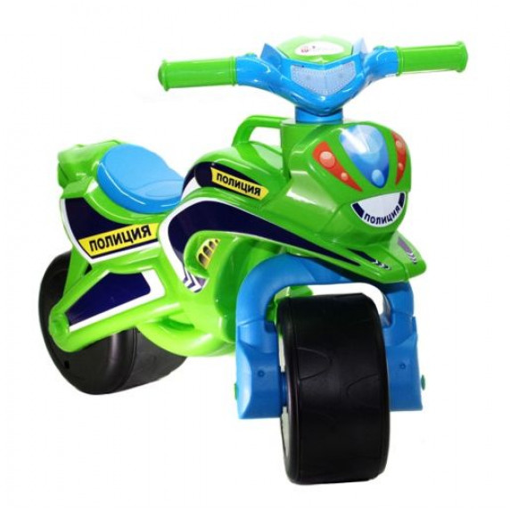 Motocicletă acționat cu picioarele Inlea4Fun 5774 - verde