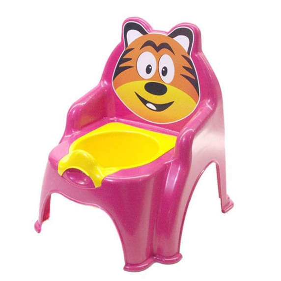 Oliță în formă de scaun - tigru - Inlea4Fun - roz