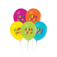Set baloane 5 buc - GoDan - Happy Birthday - Color Preview