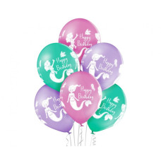 Set baloane 6 buc - GoDan - Happy Birthday - sirenă Preview