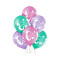 Set baloane 6 buc - GoDan - Happy Birthday - sirenă