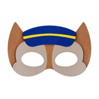 Mască pentru copii - Patrula cățelușilor Police Officer - GoDan - 18x12 cm 