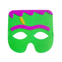 Mască pentru copii - 18x17 cm - Green Monster GoDan  