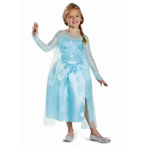 Costum pentru copii - Prințesa Elsa Frozen GoDan - mărime Ș