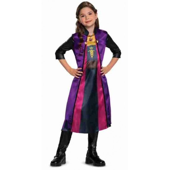Costum pentru copii - prințesa Anna - Frozen - mărime M -Basic GoDan